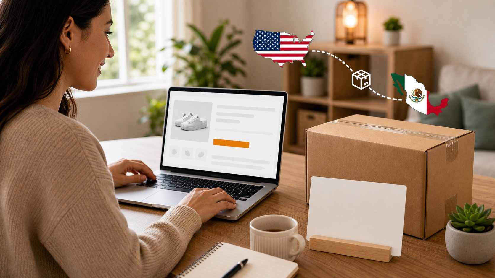Compra directa usando un domicilio en USA